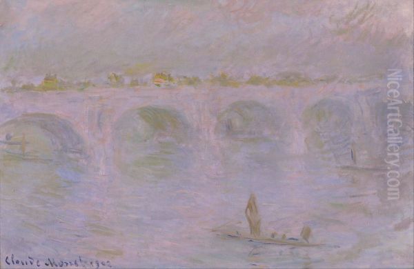 Waterloo Bridge in London - view 1