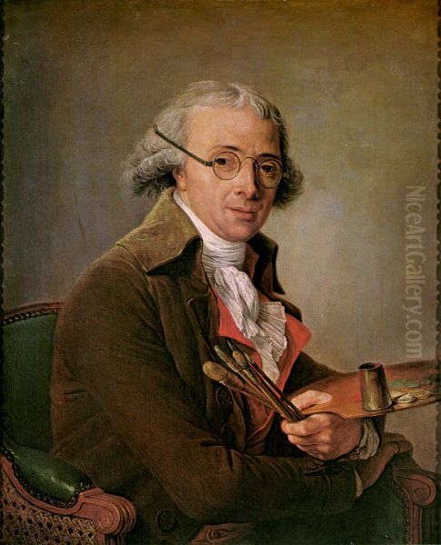 Portrait of Francois Andre Vincent by Adelaide Labille-Guiard