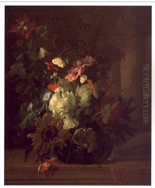 A Vase of Flowers - view 1