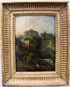 Paysage a la chevre