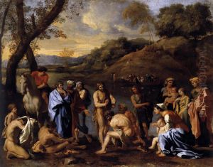 St John the Baptist Baptizes the People