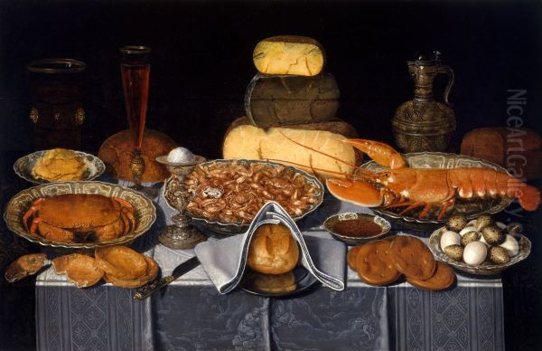 Still Life with Crab, Shrimps and Lobster - view 1