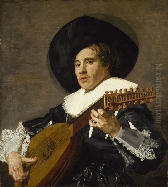 The Lute Player - view 1