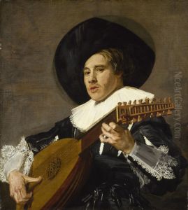 The Lute Player by Frans Hals