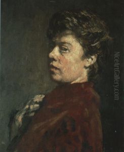 Portrait of Suze Robertson (1855-1922) by Suze Robertson