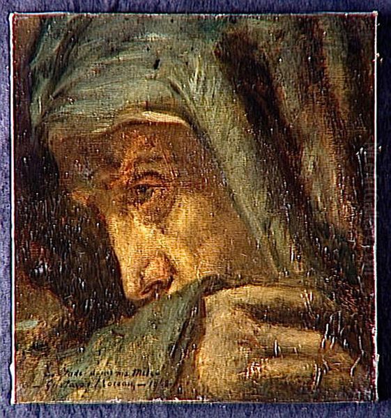 Pauline Moreau as the Virgin - view 1