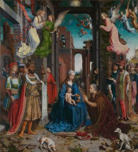 Adoration of the Magi by Jan Gossaert