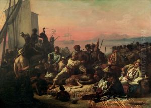 The Slave Trade (Slaves on the West Coast of Africa) by Francois-Auguste Biard