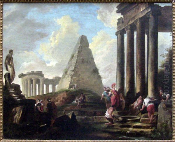 Alexander before Achilles' Tomb - view 1