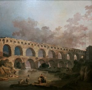 The Pont du Gard by Hubert Robert
