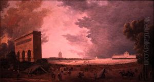 Fete de la Federation by Hubert Robert