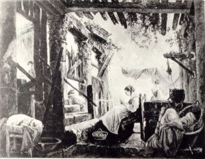 Peasant dwelling.