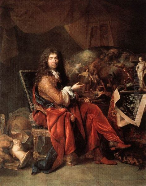 Portrait of Charles Le Brun - view 1
