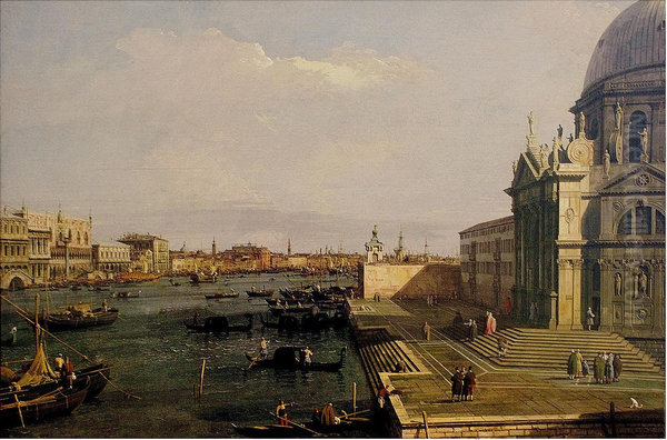 Santa Maria della Salute and Riva degli Schiavoni, Venice - view 1