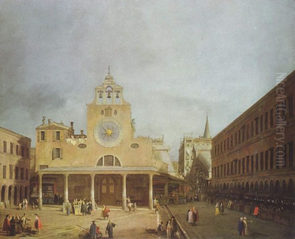 Platz vorSan Giacomo di Rialto in Venedig. - view 1