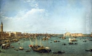 Bacino di San Marco, Venice by Canaletto
