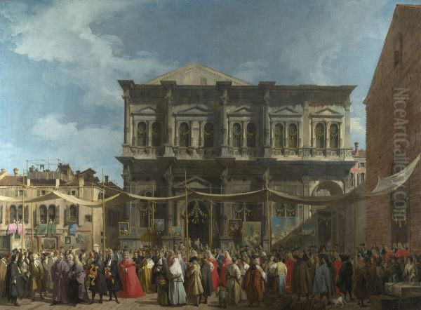 The Feast Day of Saint Roch - view 1