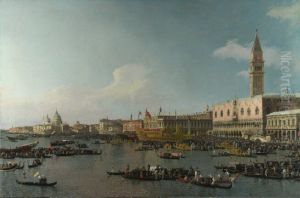 The Basin of San Marco on Ascension Day by Canaletto