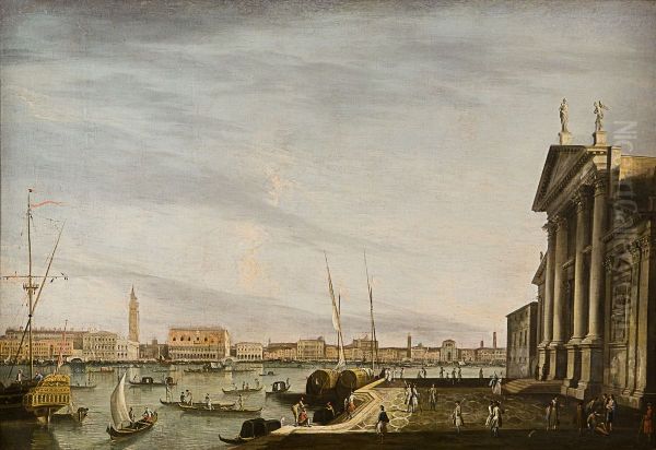 Benetke, pogled s San Giorgio Maggiore - view 1
