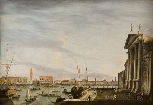 Benetke, pogled s San Giorgio Maggiore by Canaletto