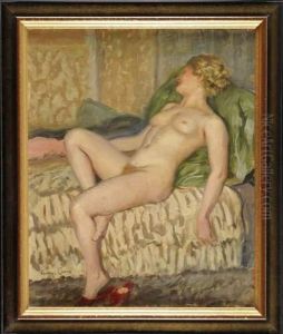 Femme Nue Endormie by Georges Henri Carre