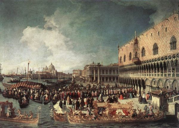 Reception of the Ambassador in the Doge's Palace - view 1