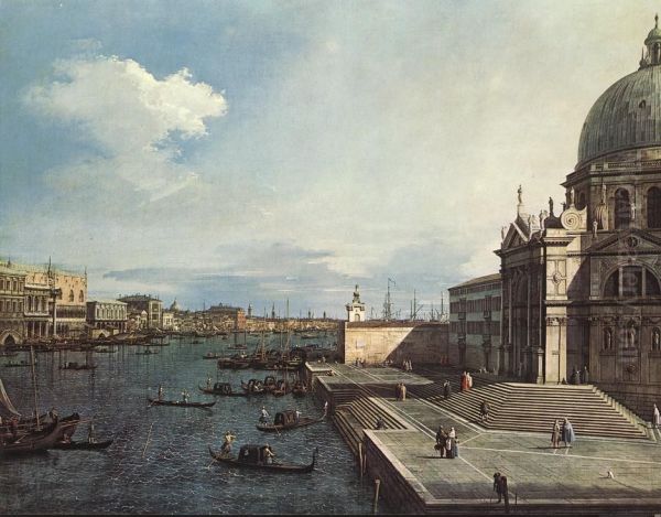 The Grand Canal at the Salute Church - view 1