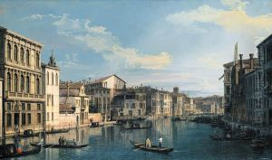 Venice: The Grand Canal from Palazzo Flangini to the Church of San Marcuola Venice: The Grand Canal from Palazzo Flangini to the Church of San Marcuola