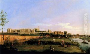 Windsor Castle by Canaletto