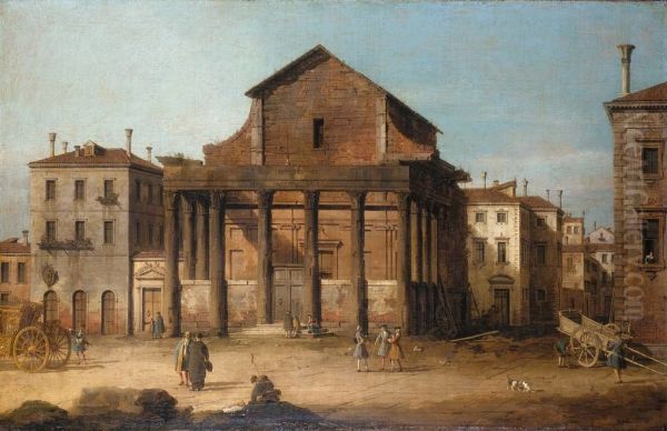 The Temple of Antoninus and Faustina, Rome - view 1