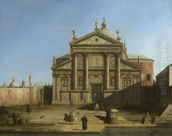 San Giorgio Maggiore in a Capriccio Setting - view 1