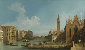 The Grand Canal looking East from the Carita towards the Bacino