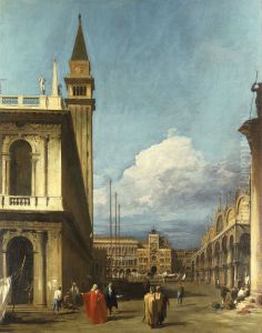 The Piazzetta looking North towards the Torre dell'Orologio
