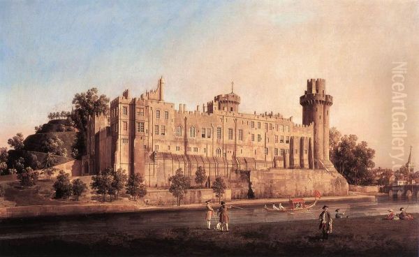 Warwick Castle: the South Front - view 1