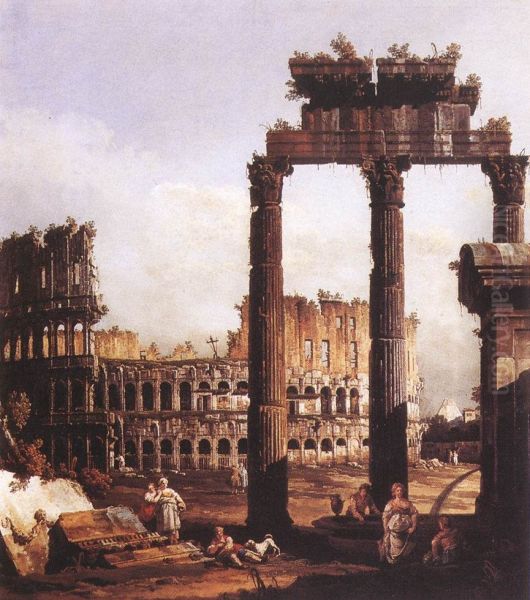 Capriccio with the Colosseum - view 1