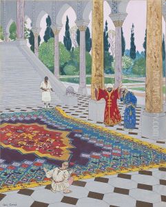 A Magnificant Carpet Was Spread Out