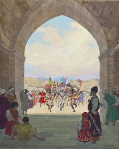 Soon The Cortege Appeared At The Town Gates