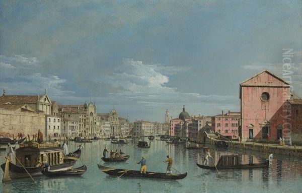 The Grand Canal facing Santa Croce - view 1