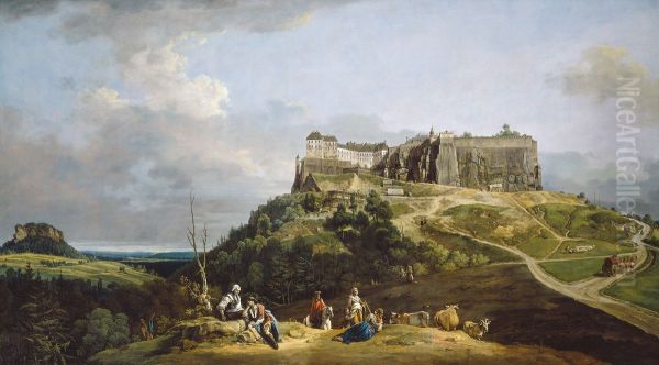 The Fortress of Konigstein - view 1