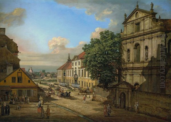 Bridgettine Church and Arsenal in Warsaw. - view 1