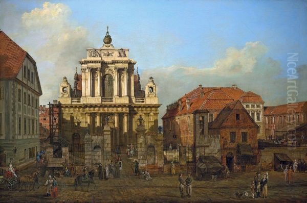 Carmelite Church in Warsaw. - view 1