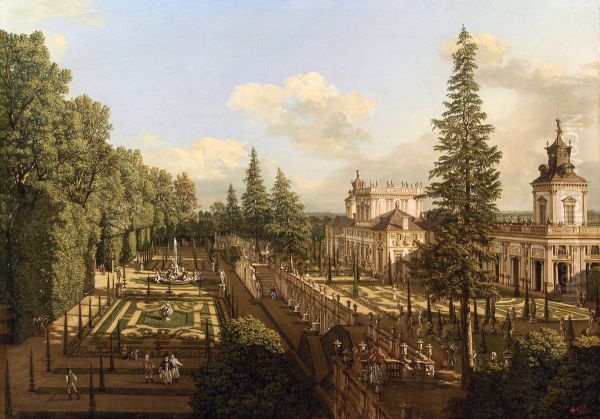 Wilanow Palace as seen from north-east. - view 1