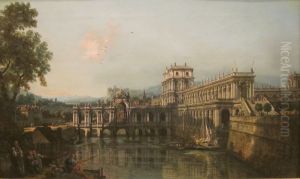 Architectural Capriccio by Bernardo Bellotto