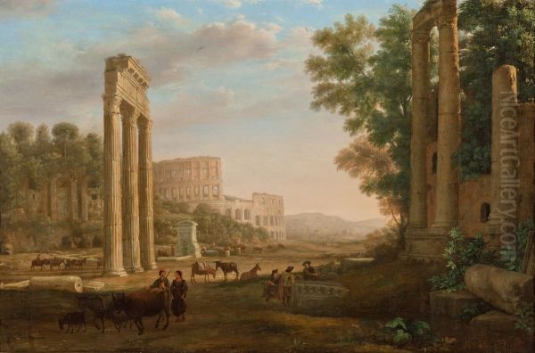 Capriccio with ruins of the Roman Forum - view 1