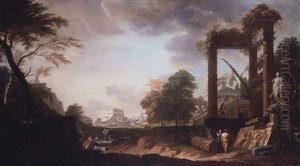 Classical capriccio of Rome Classical capriccio of Rome