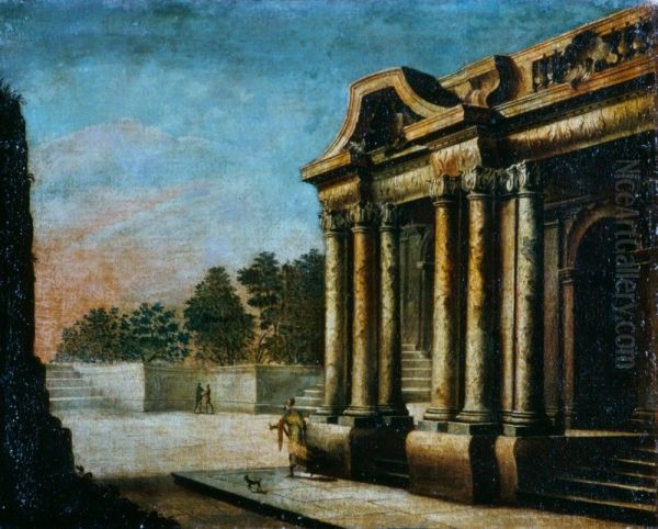 Architektonische Formen (Capriccio) - view 1
