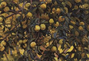 Apples on the Branches by Zinaida Serebryakova