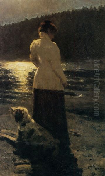 Moonlight night. Zdravnevo. - view 1