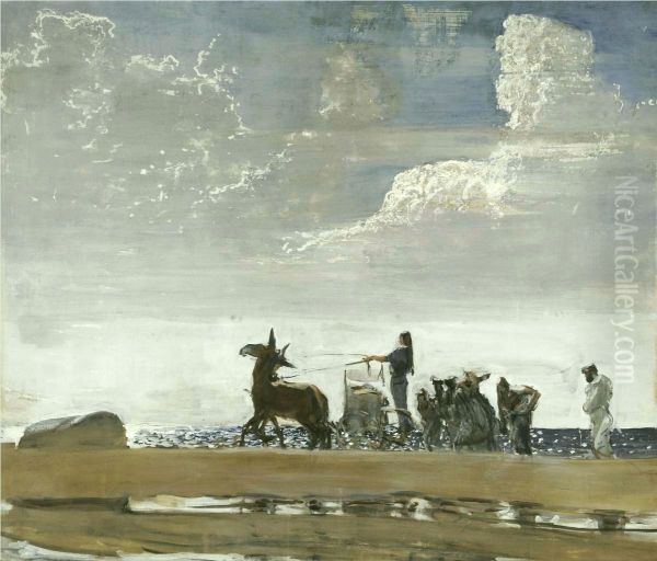 Odysseus and Nausicaa - view 1