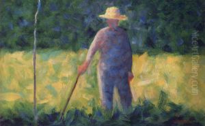 Le jardinier by Georges Seurat